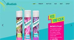 Desktop Screenshot of batistehair.com.au